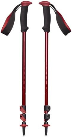 Dark crimson Trail Back trekking poles