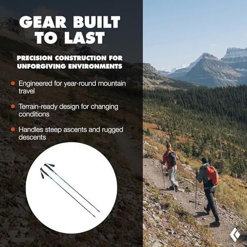 Ultra blue carbon fiber Z-folding poles — photo 3