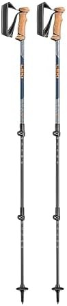 Orange and blue legacy lite adjustable poles