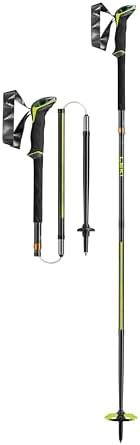 Yellow white mountaineering 135cm poles