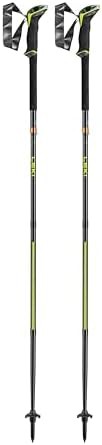 Yellow white mountaineering 135cm poles — photo 3