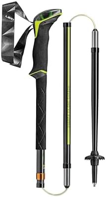Yellow white mountaineering 135cm poles — photo 5