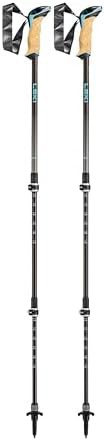 Brown and lightblue cressida anti shock poles