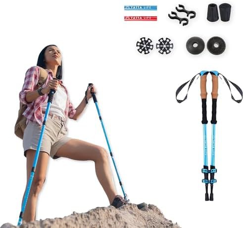Adventure 7075 aluminum cork trekking poles