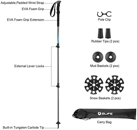 Olife 7075 aluminum hiking pole — photo 3