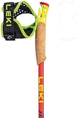 Red yellow cork pair 130cm poles — photo 3