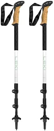 White silver and green cressida cork poles