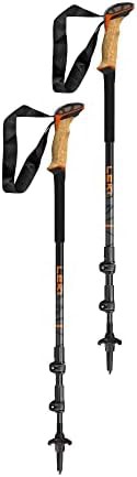 Orange black cork lite 135cm poles