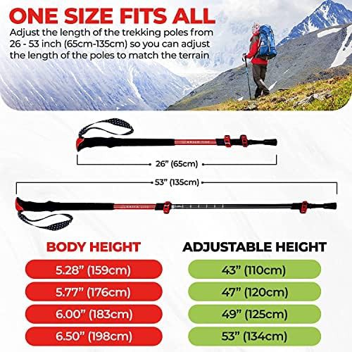 Adventure EVA foam trekking poles pair — photo 3