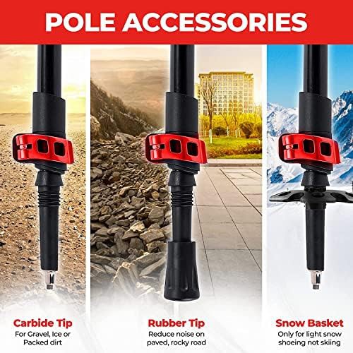 Adventure EVA foam trekking poles pair — photo 4