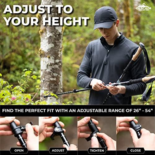 Aluminum Cork Poles and Hydration Pack — photo 4