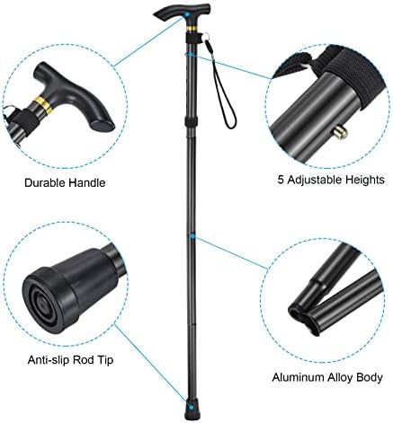 Black Aluminum Quick Lock Pole — photo 4