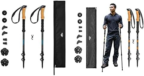 Carbon and Aluminum Hybrid Cork Poles