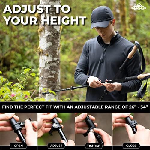 Carbon and Aluminum Hybrid Cork Poles — photo 4