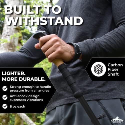Ultralight Two Piece Carbon Fiber Poles — photo 3
