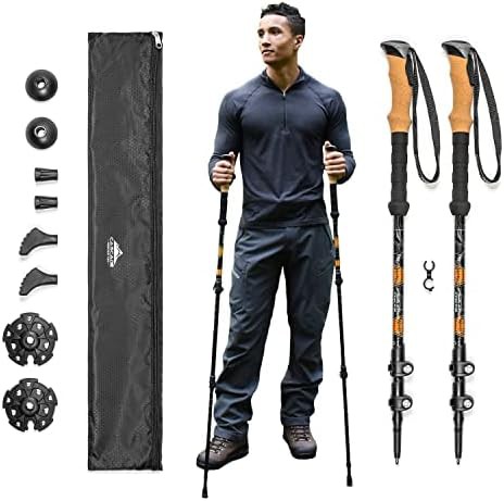 Ultralight Two Piece Carbon Fiber Poles — photo 5