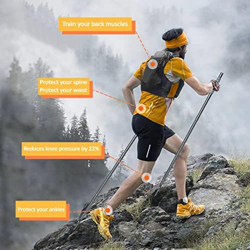 Tactical multitool hiking stick with compass — photo 5