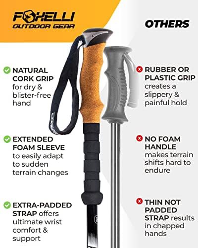 Khaki and Black Aluminum Trekking Pole Bundle — photo 3