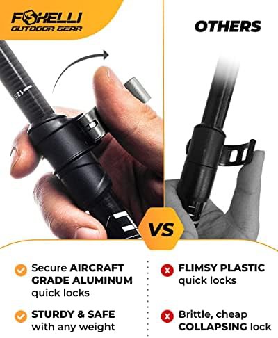 Khaki and Black Aluminum Trekking Pole Bundle — photo 5