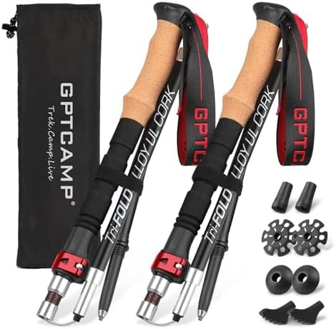 Travel 7075 aluminium trekking pole