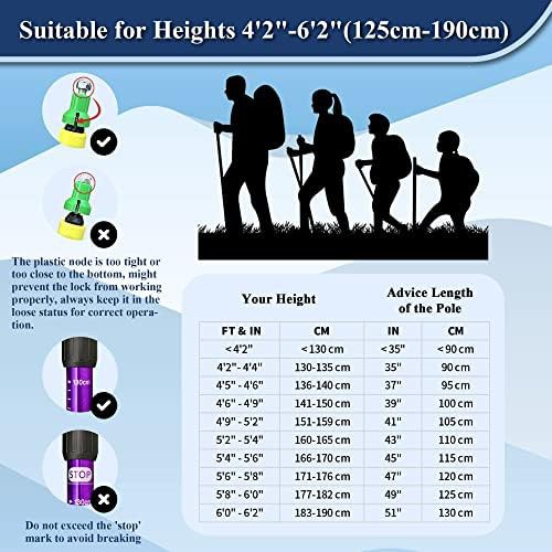 Collapsible Quick Lock Hiking Sticks — photo 4