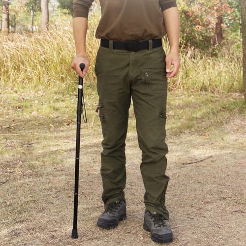 Black Anti Slip Collapsible Walking Cane — photo 5