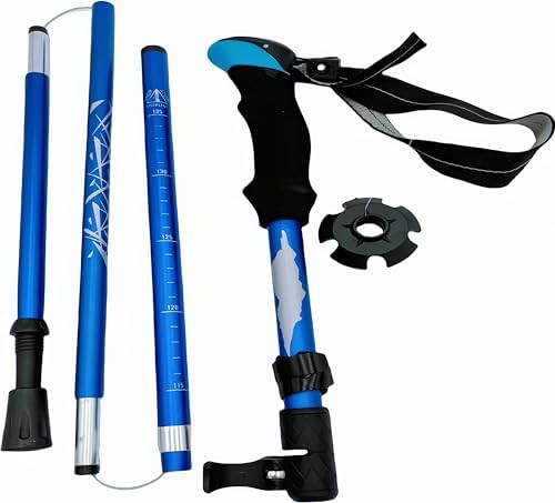 Ultralight aviation aluminum poles with cork grips — photo 3