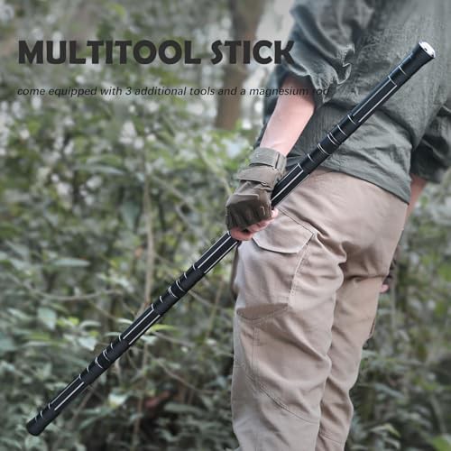 Tactical walking staff multitool outdoor gear — photo 4