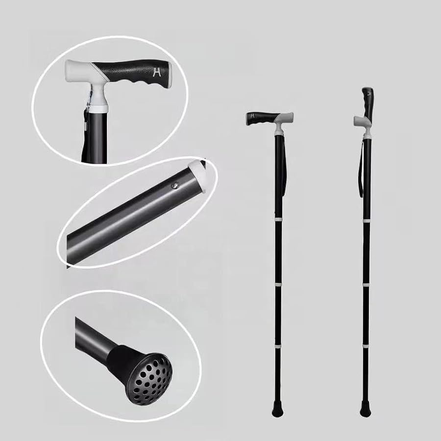 Titanium alloy telescopic walking stick — photo 3