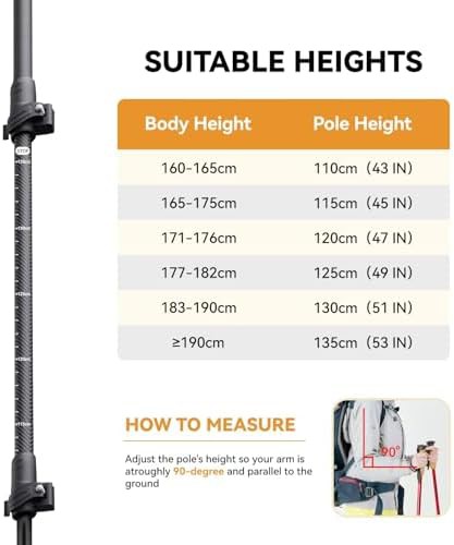 Green single travel trekking pole — photo 4