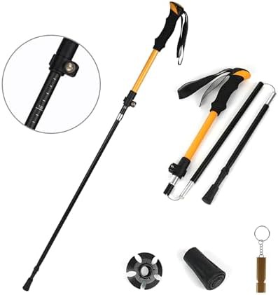 IEJ ultralight yellow hiking pole — photo 5