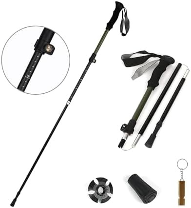 IEJ ultralight green hiking pole — photo 5