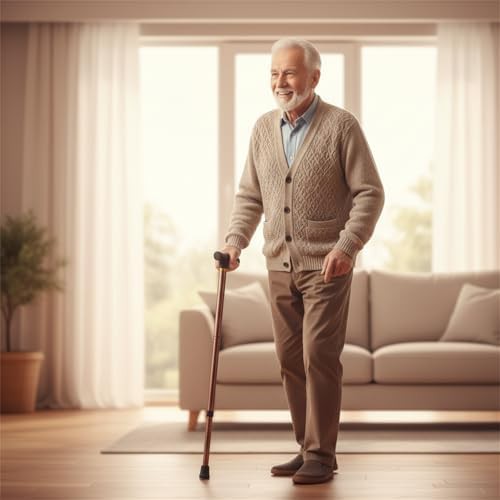 Collapsible fiber walking sticks for seniors — photo 5