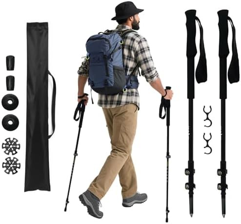 Carbon Fiber EVA Grip Poles