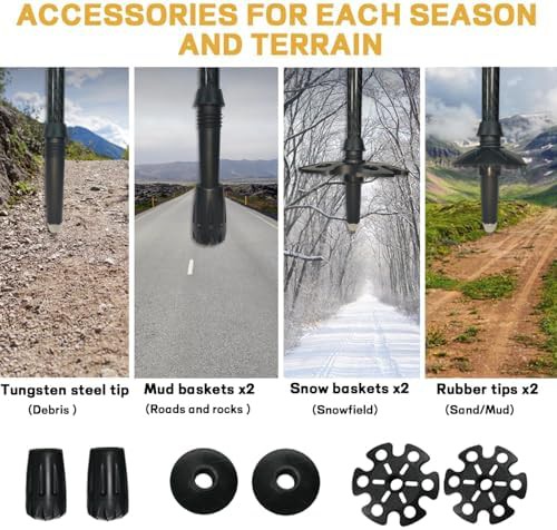 Carbon Fiber EVA Grip Poles — photo 4