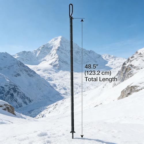 Tactical seven section survival walking staff — photo 5